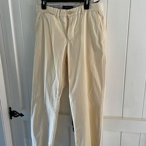 Tommy Hilfiger light yellow pants. Worn once. Great condition. Smoke free home.